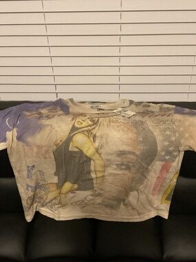 Vale Forever Britney Spears Dream Tee 'Cream' Size XXL